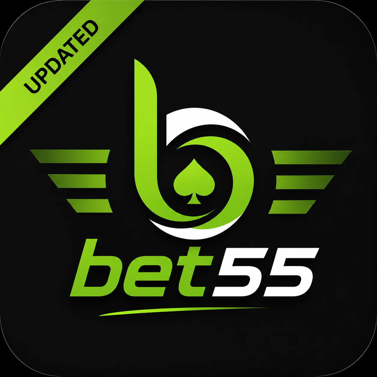 bet55 logo for a sports betting and online gaming platform