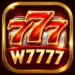 W7777 Game logo for a mobile gaming platform