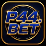 P44.BET logo featuring bold P44.BET branding within a circular emblem.